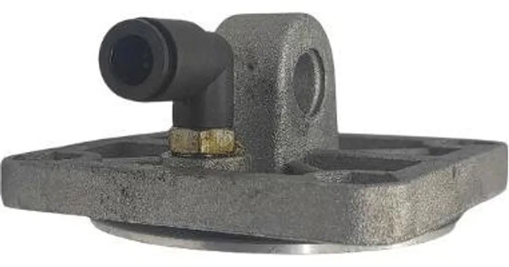 Entraînement de piston basculant avec bride 8,2x8,2 cm de serrage