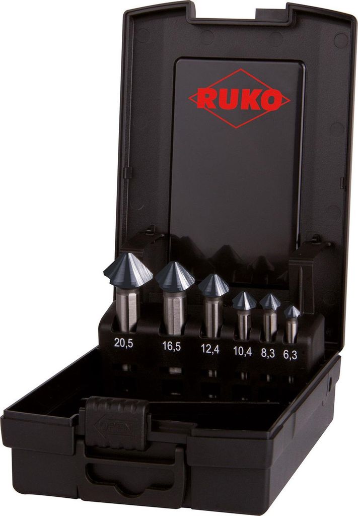 RUKO ULTIMATECUT Kit de fraises coniques et ébavureuses Image du produit 