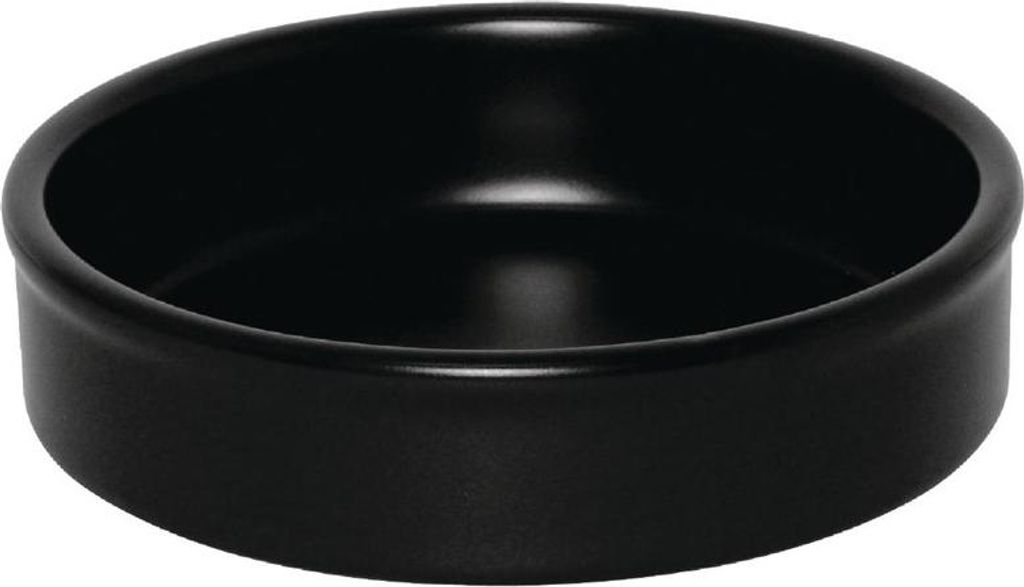 Olympia Rustic Tapasschalen schwarz 10,2cm (6 Stück)