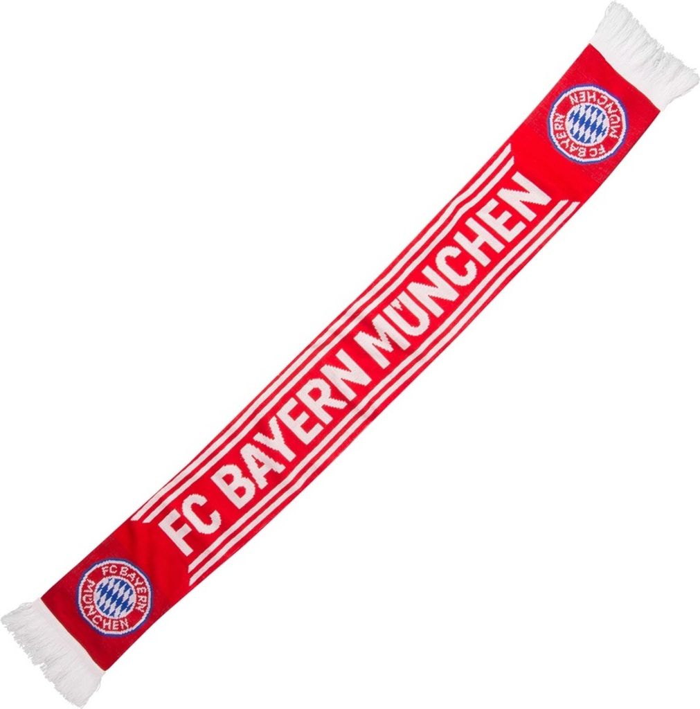 FC Bayern München Fan Schal Home rot/weiß 130x17 cm mit Produktbild 