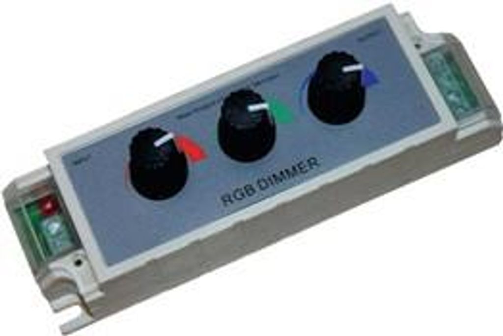 4841 LED Dimmer RGB mit 3 Regler Rot Grün Blau