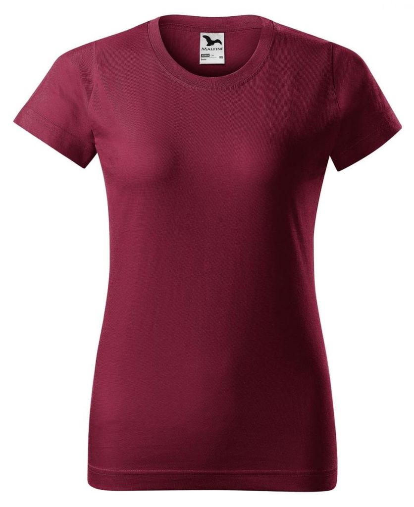 Malfini - "Basic" T-Shirt für Damen PP9303 (XS) (Granatrot)