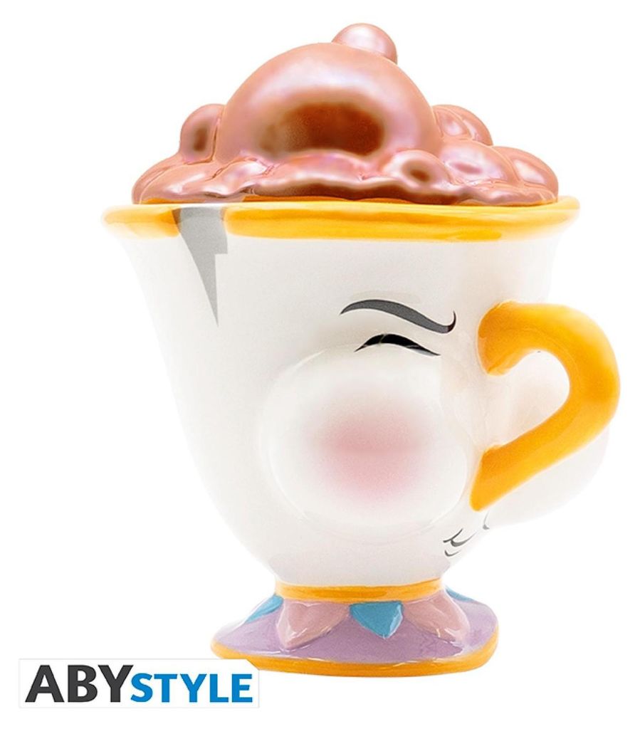 Disney La Bella e la Bestia Keramiktasse 3D - Chip con Immagine del prodotto 