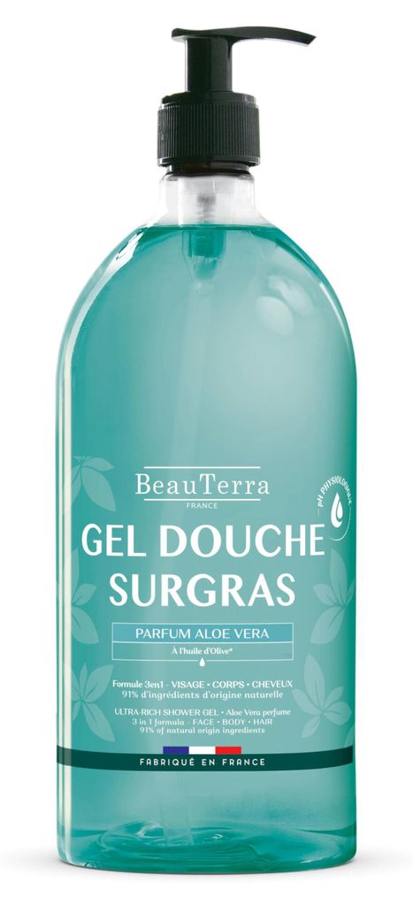 Beauterra Aloe Vera Gel De Ducha 1000ml Imagen del producto 