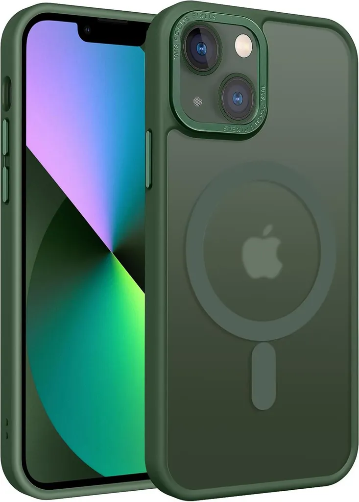 Custodia iPhone 13 MagSafe: Protezione Bordi TPU e Telaio Metallo