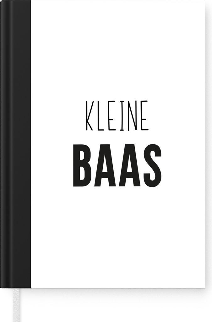 MuchoWow Notizbuch Tagebuch Haushaltsbuch Notebook A5 Sprichwörter - Kleiner Chef - Kinder - Zitate - Notizblock - Notizheft - Notebook - Schrei...