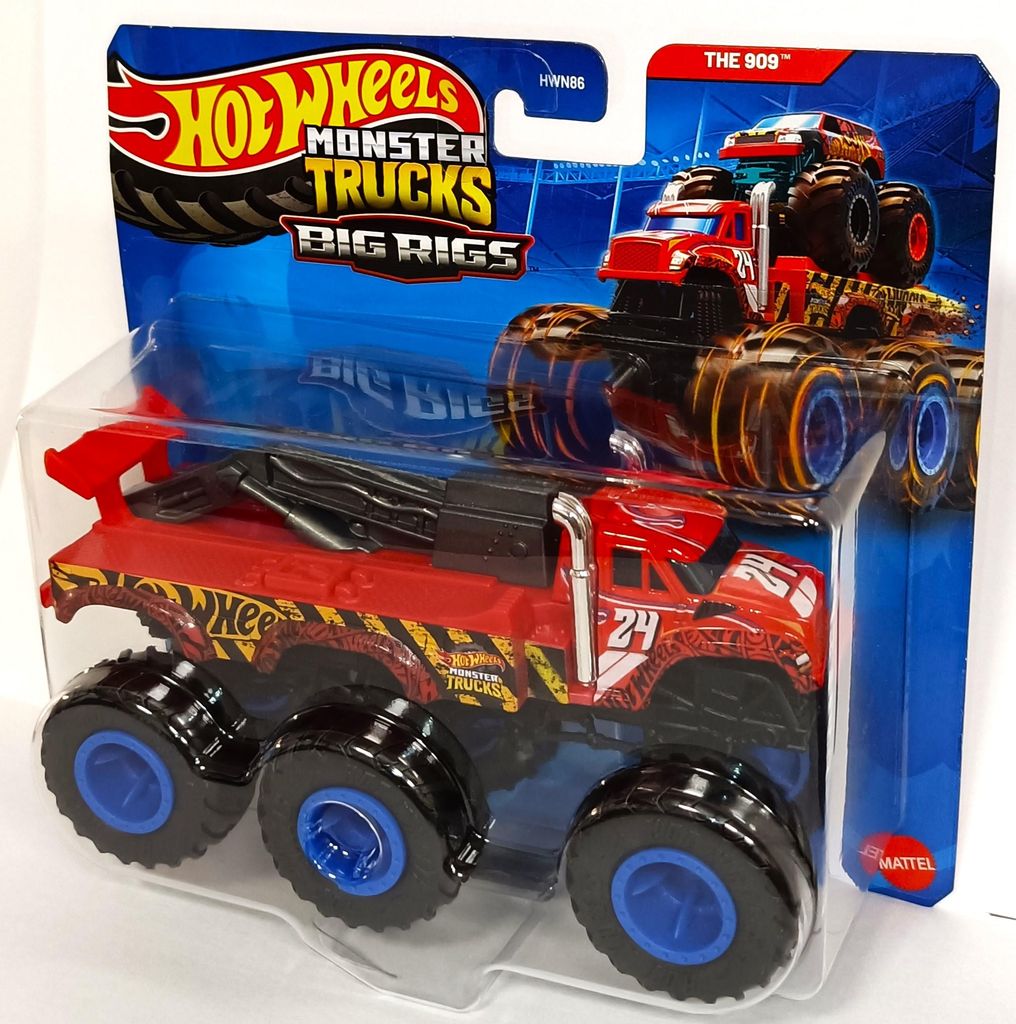Mattel - Hot Wheels Monster Trucks 1:64 Big Rigs - The 909