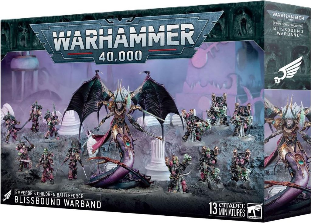 Warhammer 40.000 Emperor's Children Battleforce Blissbound Image du produit 