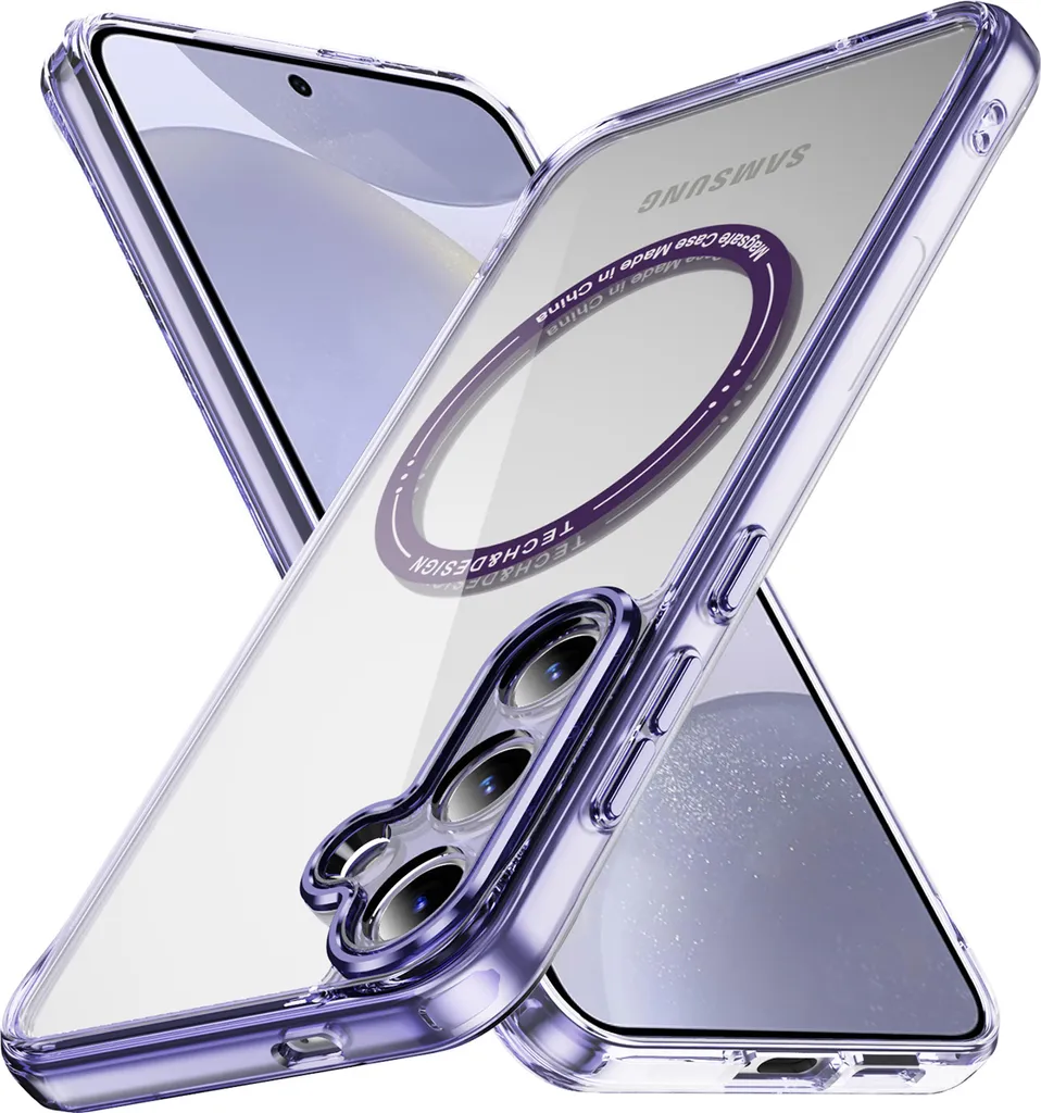 Cover S24 Viola Trasparente MagSafe: Il Tuo Accessorio Must-Have