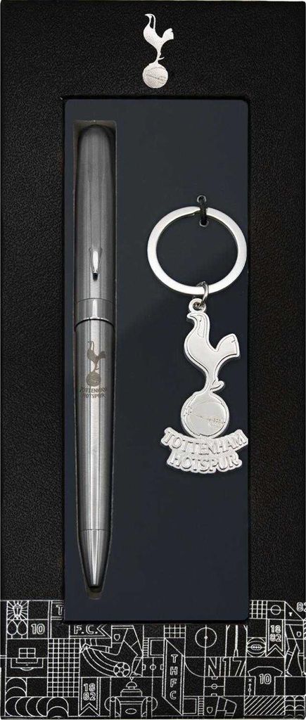 Tottenham Hotspur FC - Stift, Wappen GF1148 (Einheitsgröße) (Silber)