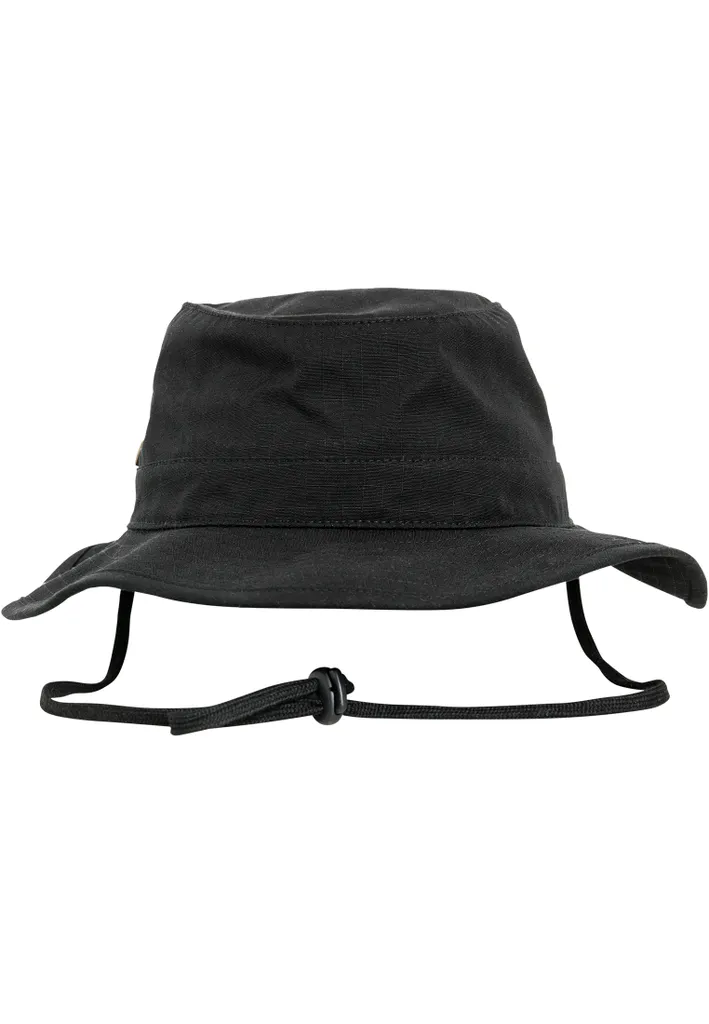Offerta Flexfit 5004AH - Cappello Pescatore Nero Tesa Larga