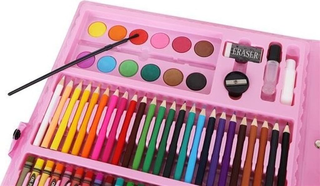 Maaleo 9174 Zestaw artystyczny Mega Art Set 168 szt. różowy Zdjęcie produktu 7