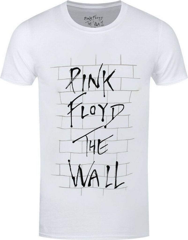 Pink Floyd - "The Wall" T-Shirt für Herren/Damen Uni RO1661 (XXL) (Weiß)
