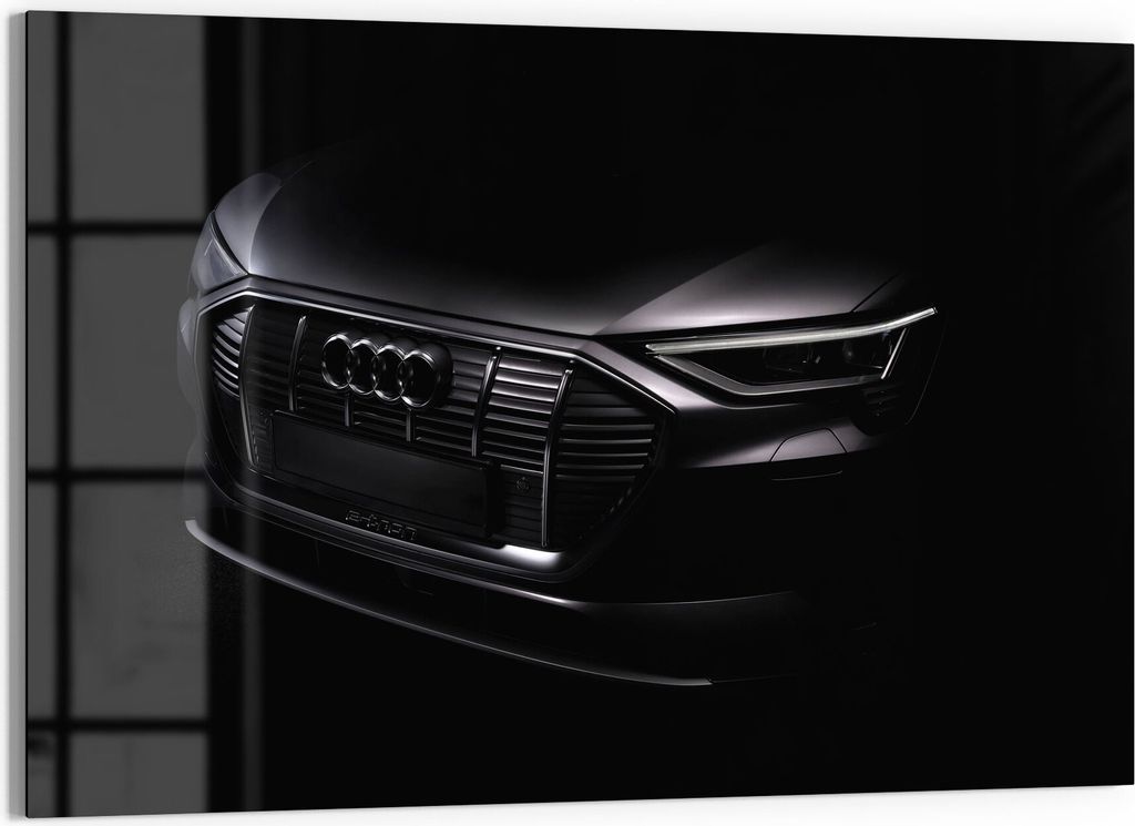 DEQORI Magnettafel Glas 60x40 cm 'Audi Frontalaufnahme' Produktbild 