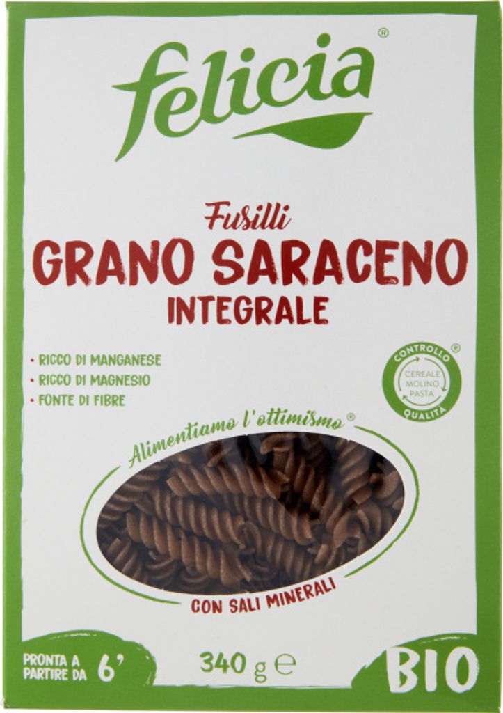 Glutenfreie Buchweizen-Spiralen 340 G Felicia Produktbild 