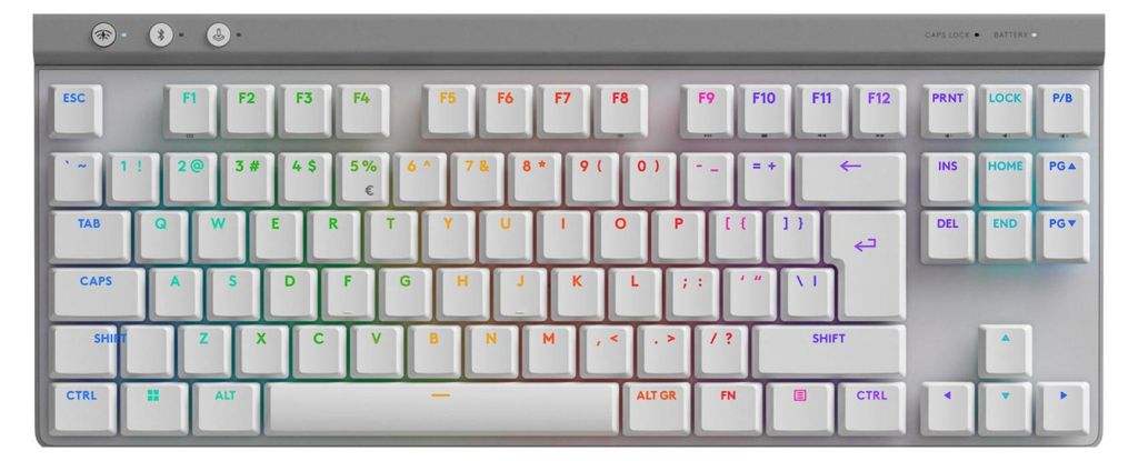 Logitech G515 Lightspeed Tkl Funktastatur One Size
