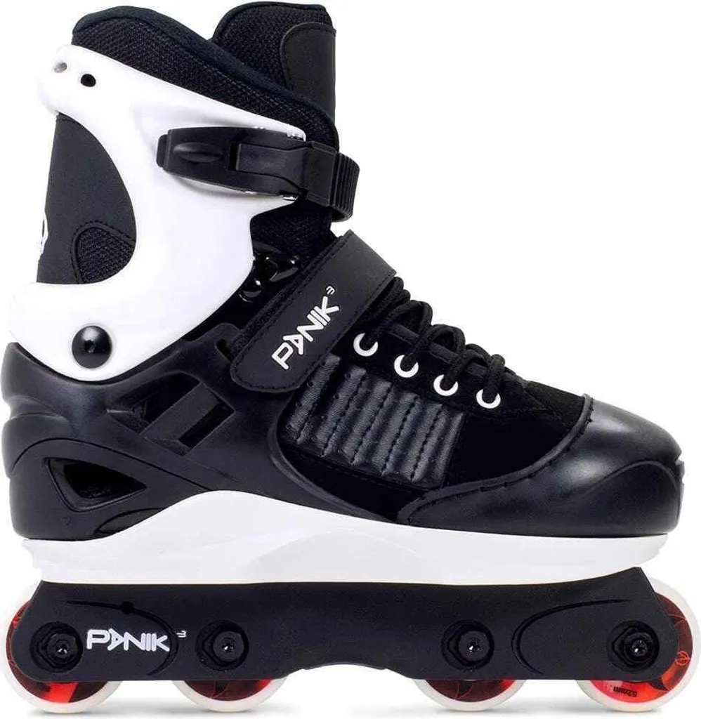 Roller Noir Anarchy Panik II Enfant - Confort et Stabilité Tailles 34-38
