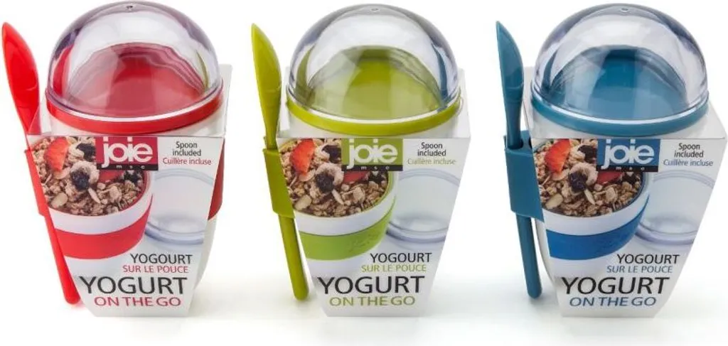 Joie Contenitore per Alimenti 60015 - Porta Merenda con Cucchiaio