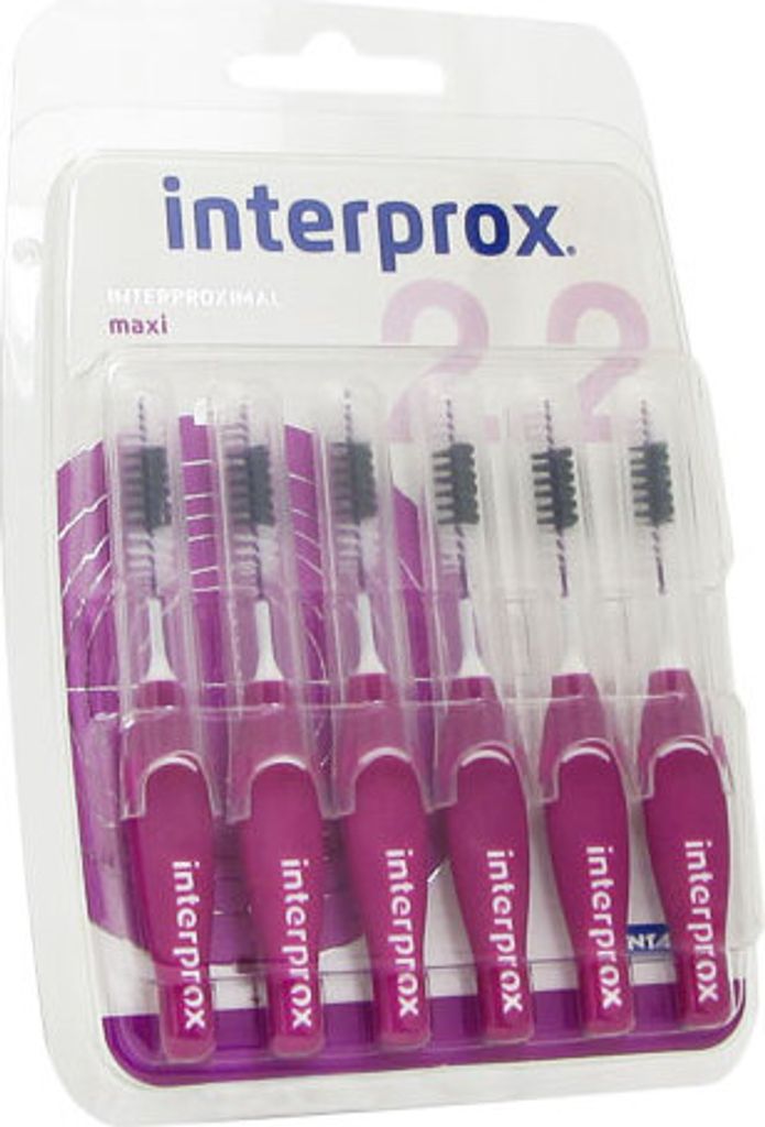 Interprox spazzolini interdentali viola maxi confezione da Immagine del prodotto 