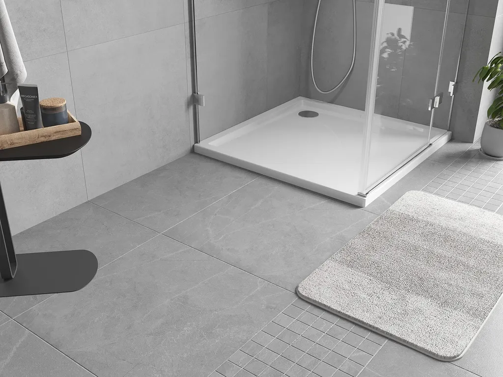 Mexen Flow Piatto Doccia 90x90 Slim Bianco Lucido - Prezzo e Qualità - 2