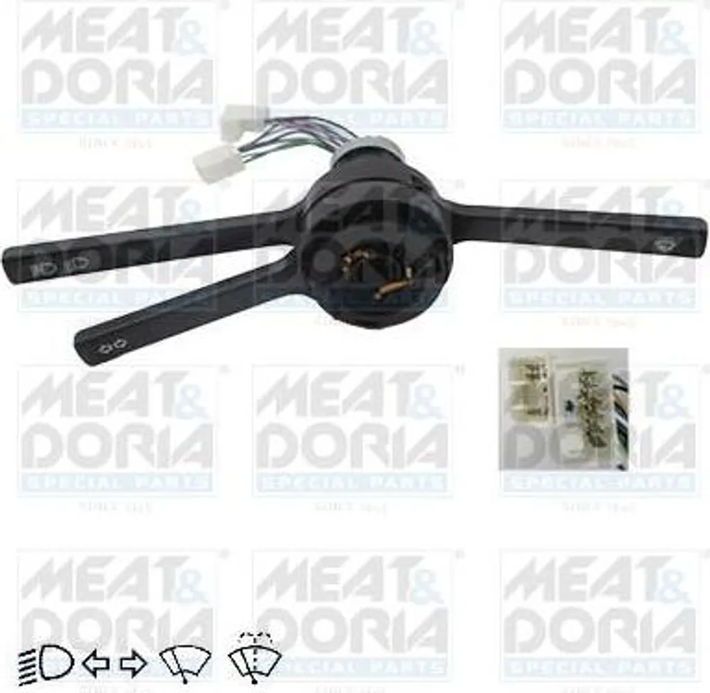 MEAT & DORIA 23018 Interruttore Piantone Sterzo Panda 182904480