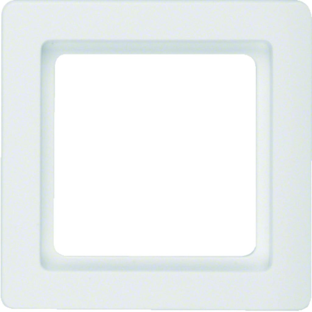 Cornice Berker, singola, Q.1, bianco polare, velluto, 1 pz. Immagine del prodotto 
