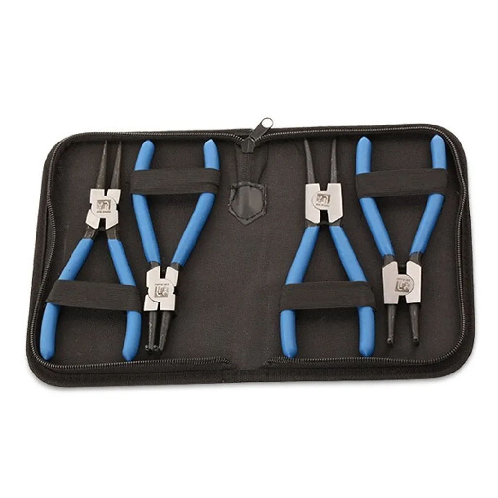 Jeu de pinces à circlips professionnels pour bagues internes externes - 3