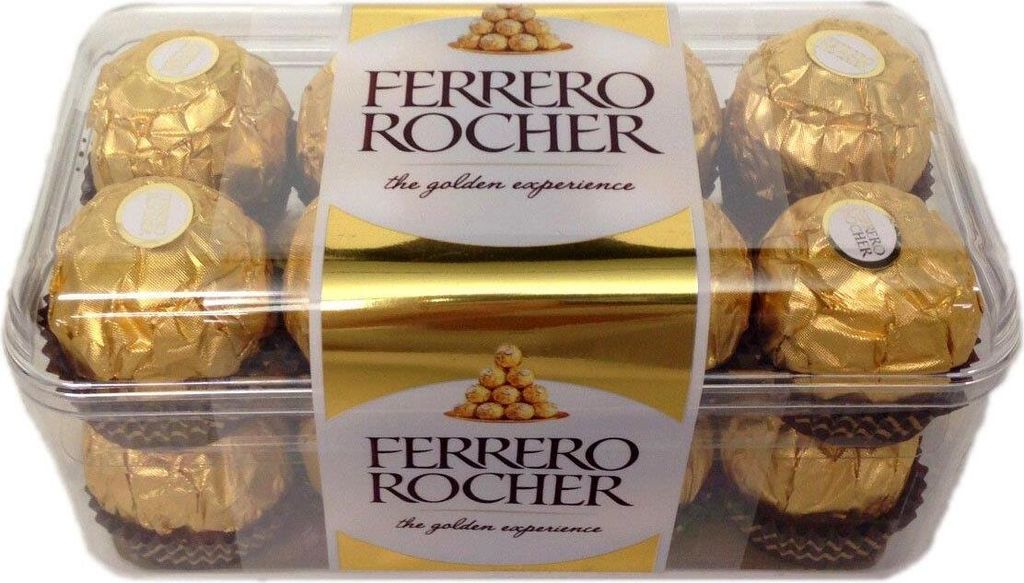 Ferrero Rocher, 200 g, Milchschokolade, 16 Stück(e), Produktbild 