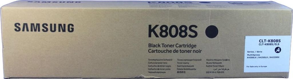 Samsung Toner schwarz, 23.000 Seiten, CLT-K808S