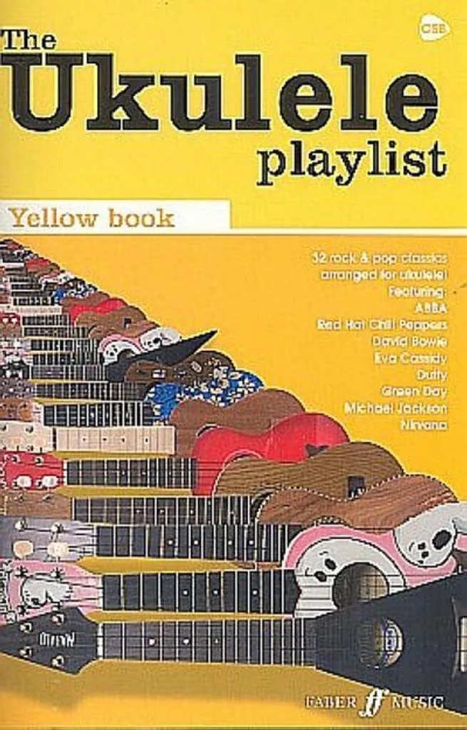 Apprendre le Ukulélé avec le Playlist Yellow Book : Accords et Paroles