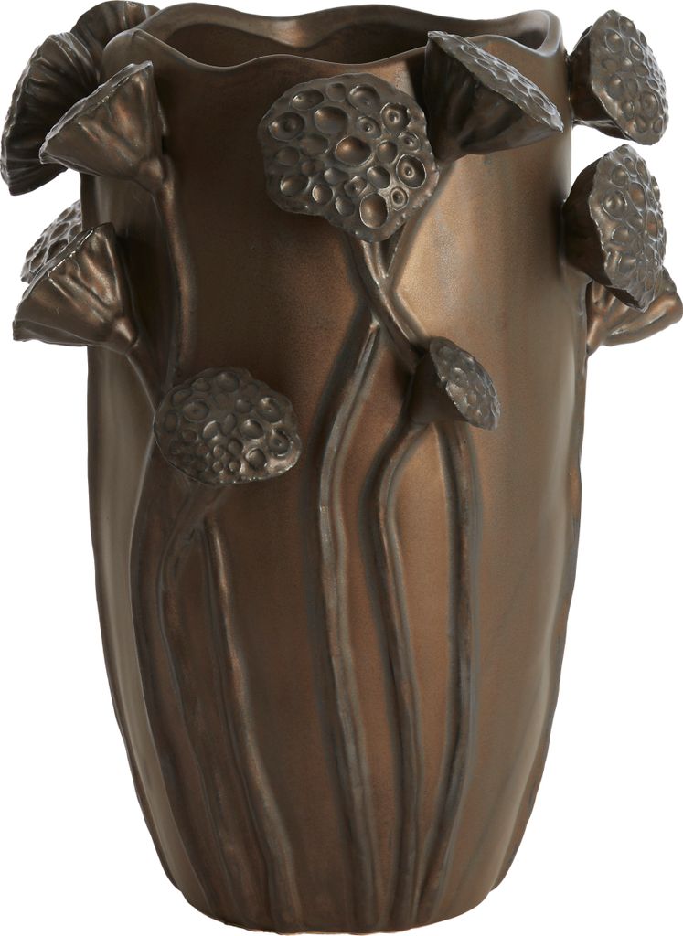 Light & Living - Vase LAVCI - 27,5x25,5x35cm - Braun