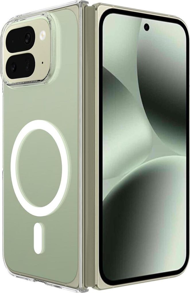 Mobigear Crystal Durchsichtig Google Pixel 10 Pro Fold MagSafe Hülle Hardcase Backcover - Transparent