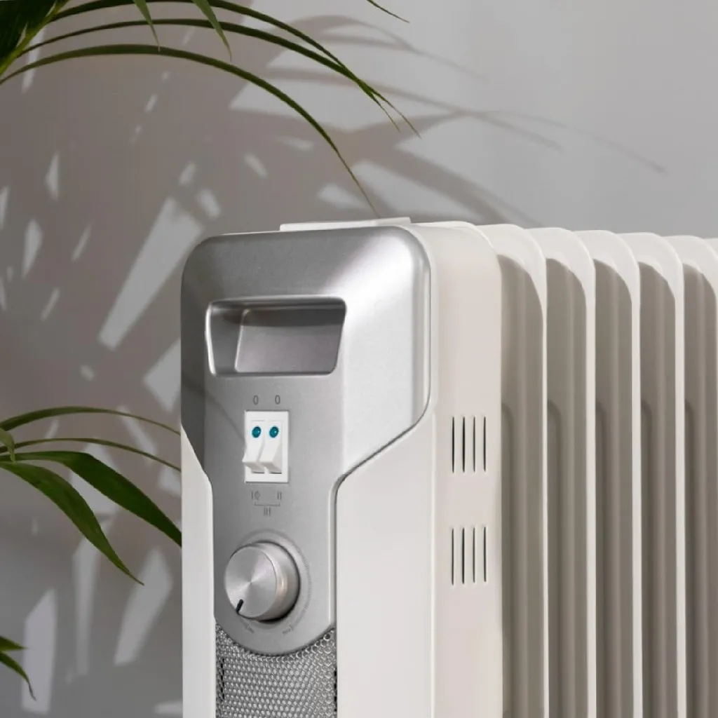 Radiateur à Bain d'Huile Cecotec ReadyWarm 9000 Space Blanc de 2000W - 7