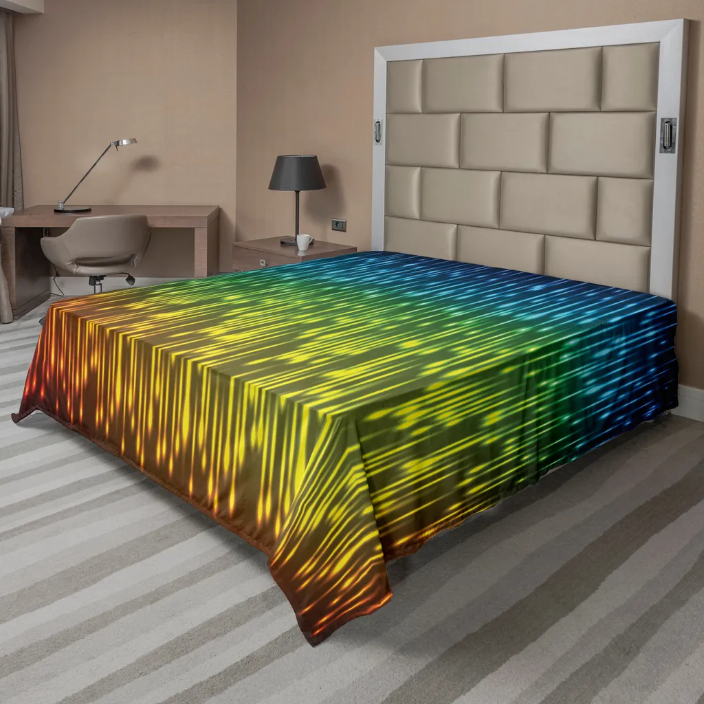 ABAKUHAUS Lenzuolo Spazio Galassia - 244x205 cm Microfibra Premium