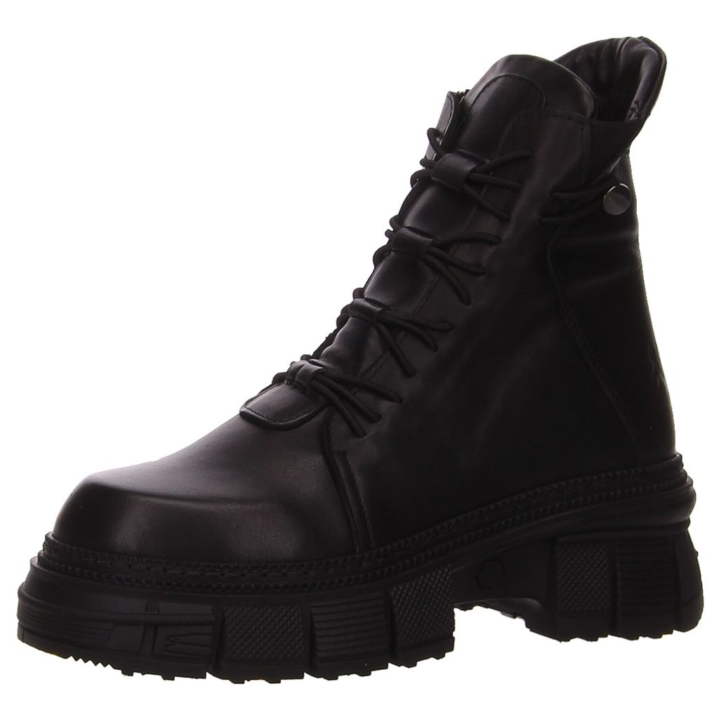 2 GO Schnür-,Zug-u.Schnallenstiefel in schwarz, Gr. 39