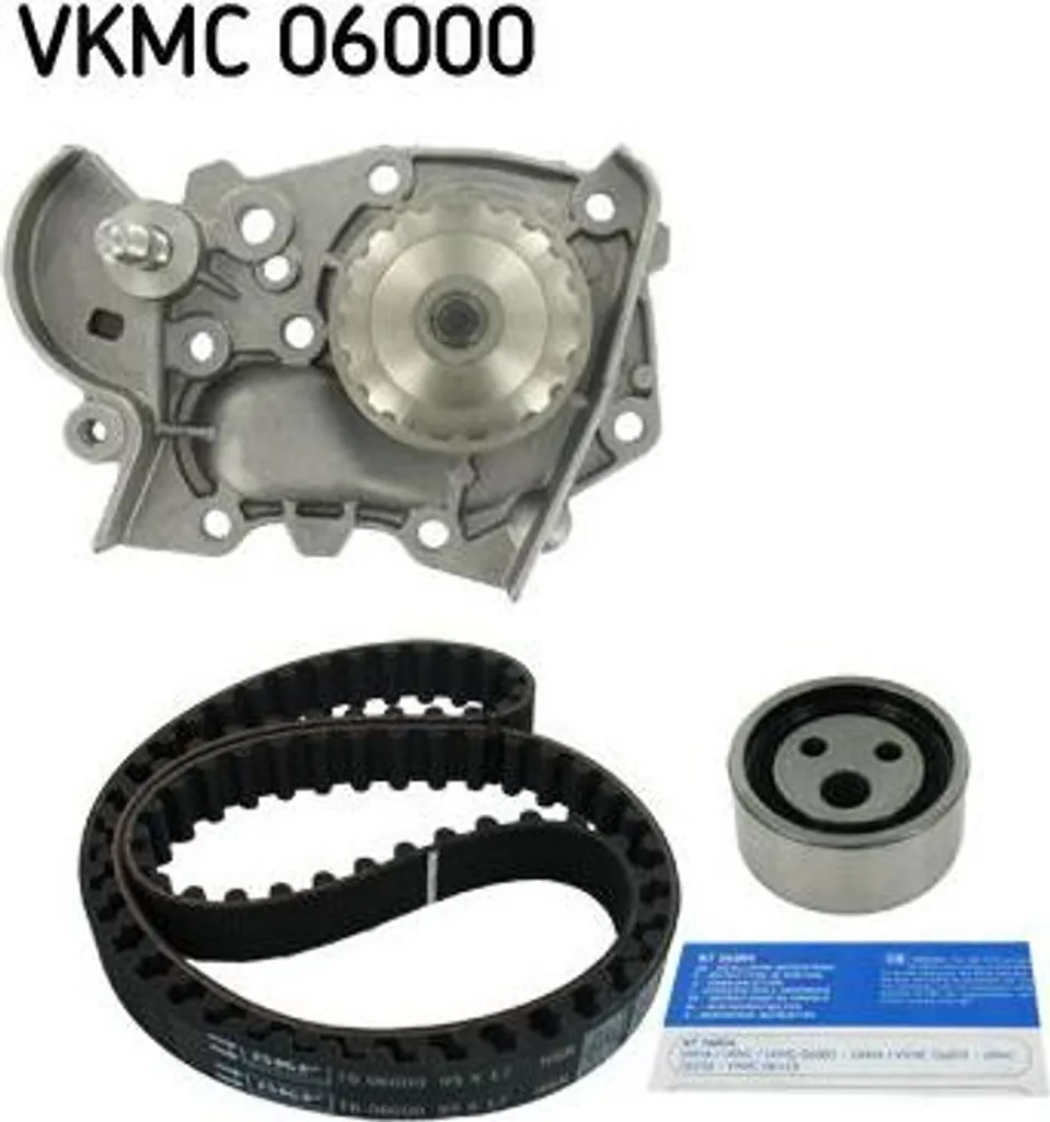 Kit Courroie Distribution + Pompe à Eau pour Réparation Renault Clio II