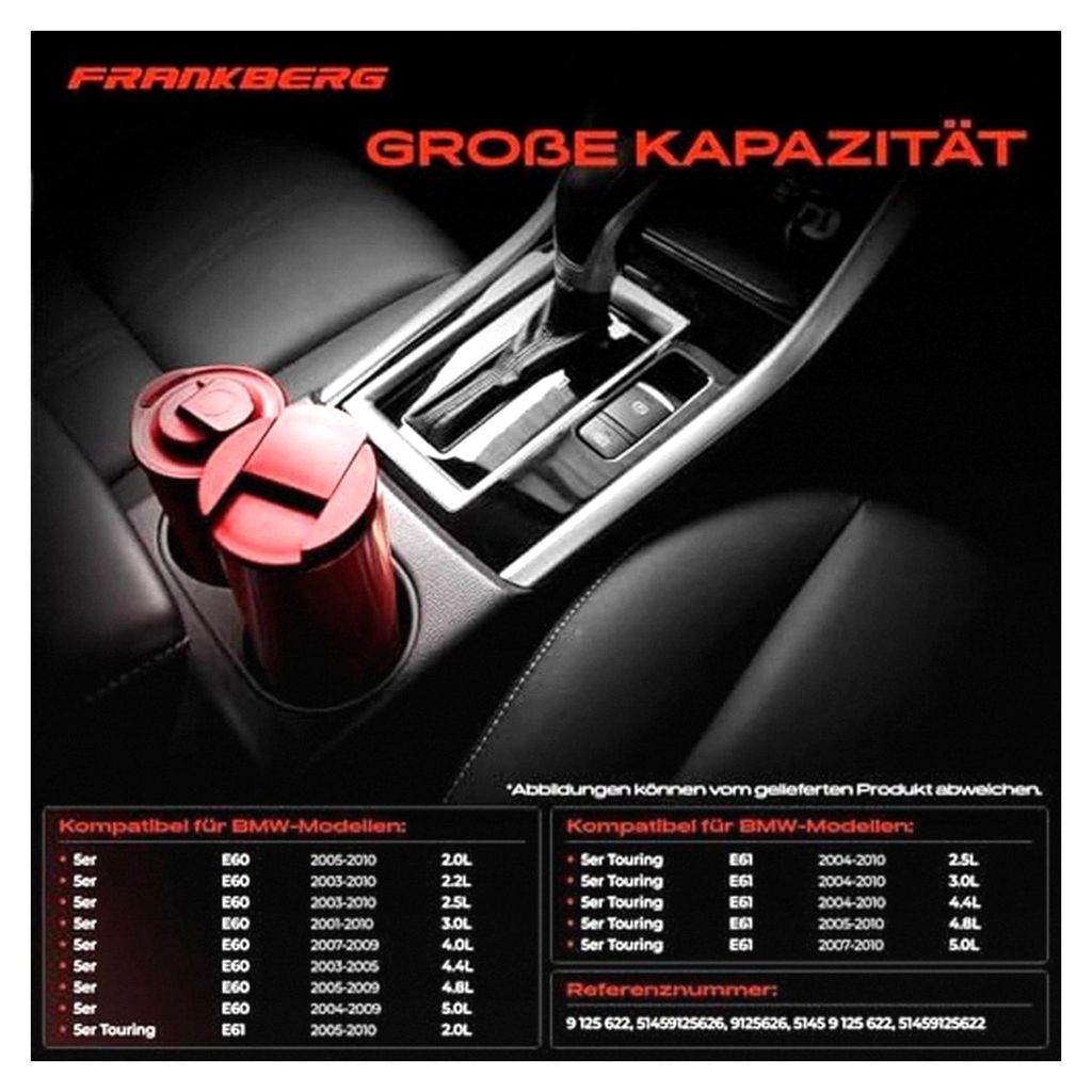 Getränkehalter Cupholder Fahrerseitig Links für 5er E60 und E61 2001-2010