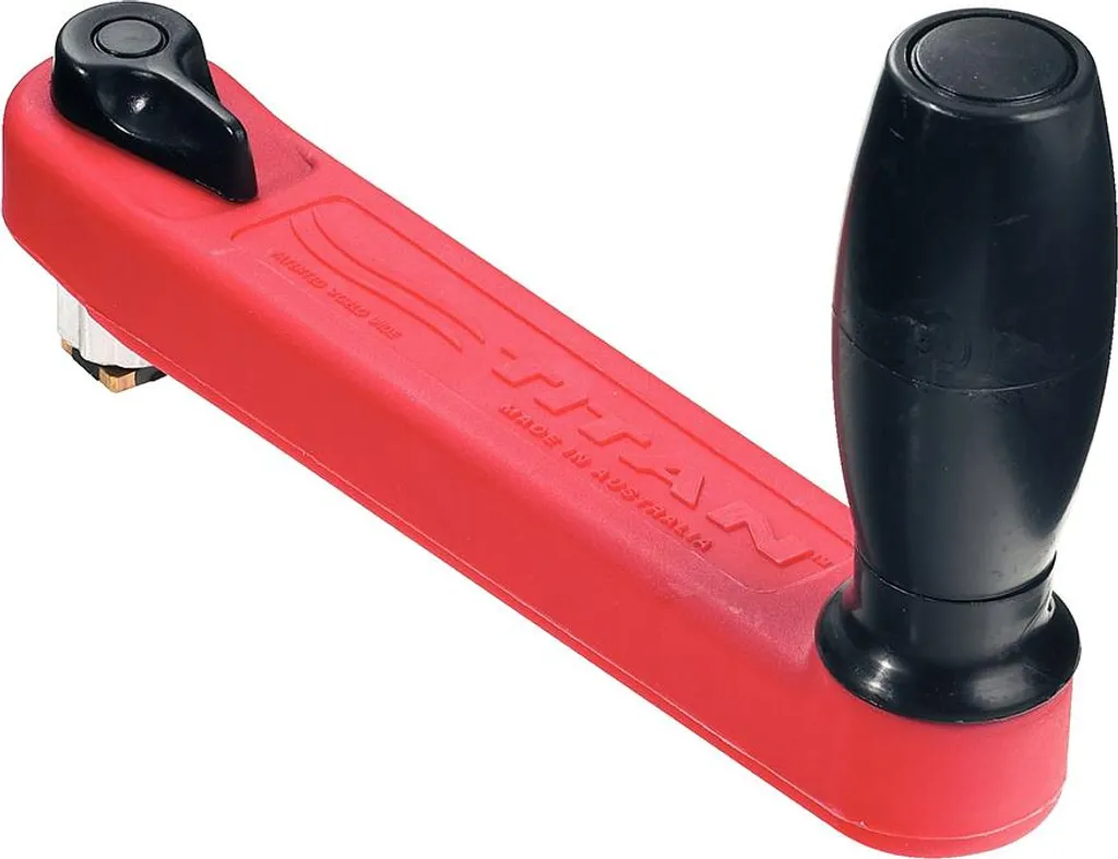 Manivelle de winch flottante Lewmar Titan Magnum rouge en 250 mm