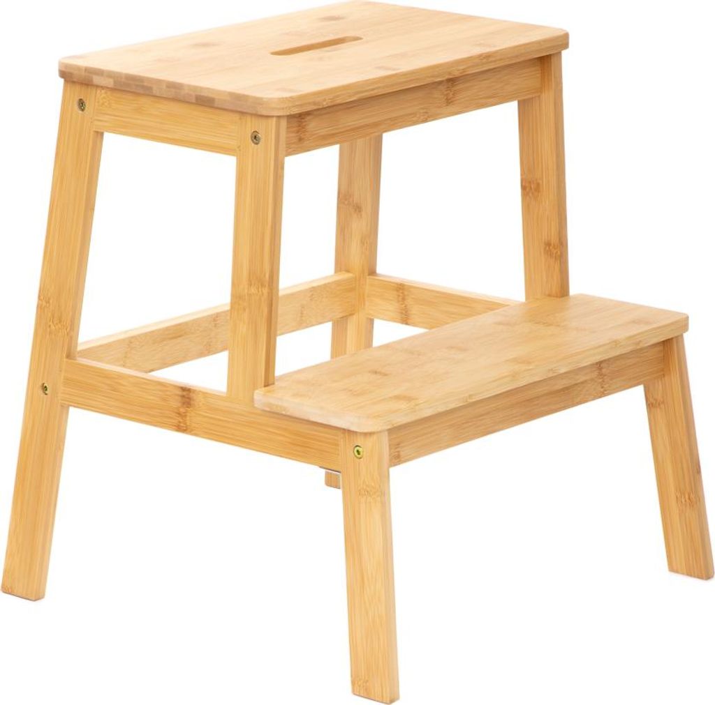 HOMLA PASSO Bambusový stolička prírodná 42,7x40x49,6 cm Obrázok produktu 