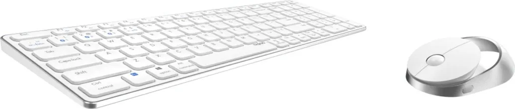 Kit Clavier Souris Sans Fil Rapoo 9750M Blanc avec Bluetooth Multi-mode - 2