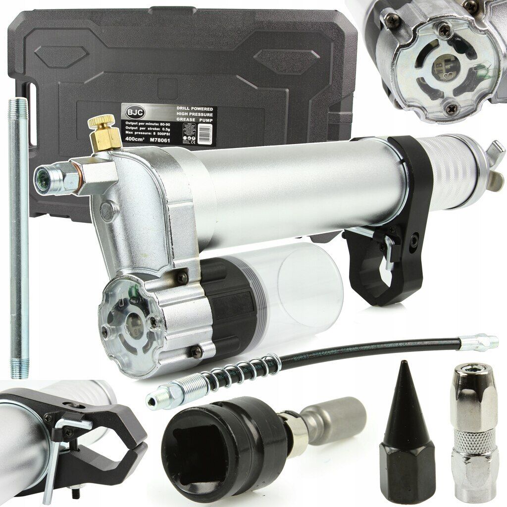 MARPOL | Fettpistole, Fettpistolen-Adapter, Konvertierungspistolenkopf mit Fettpistolen-Kupplung