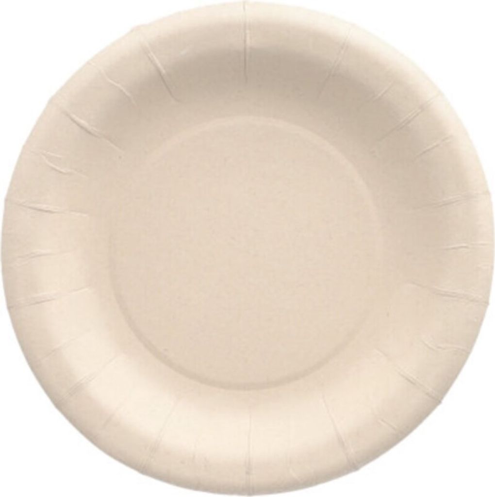 PAPSTAR Teller aus Agrarresten "pure" rund 180 mm natur 20 Produktbild 