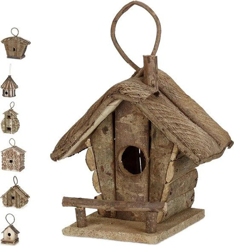 Maison pour oiseaux de jardin - Abri nidification pour hiver et été