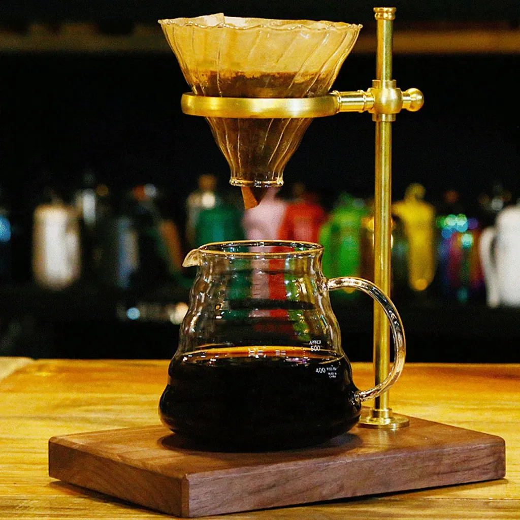Support stable pour filtre à café, évite les chutes de votre dripper