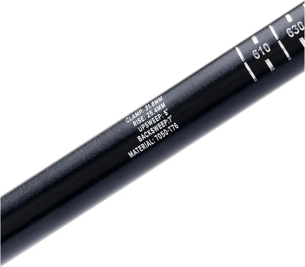 Guidon Confortable Protaper A25Y Anti-Fatigue 31,8 x 680 mm Noir Alu