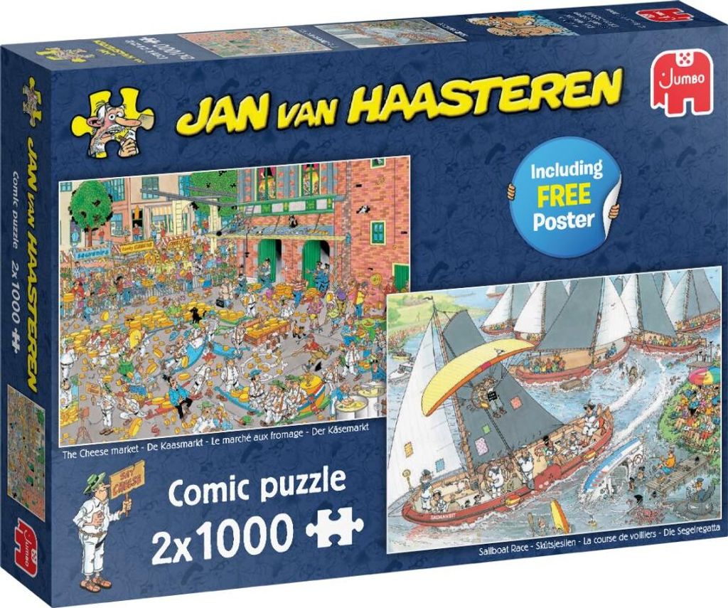 Jan van Haasteren 1110100646, 1000 pezzi, Paesaggio, 15 Immagine del prodotto 