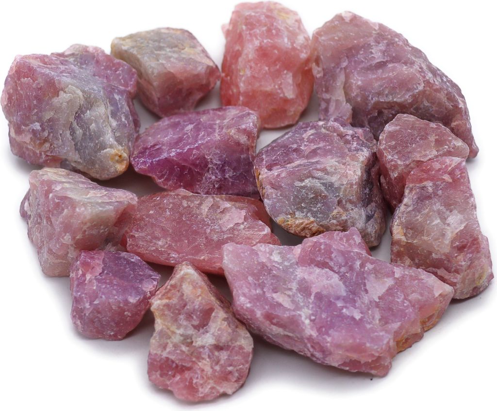 LAVISA Premium Heilsteine Edelsteine Set | Natürliche Kristalle für Dekoration und Wohlbefinden | 100% Natursteine Mineralsteine (Lavendelquarz)