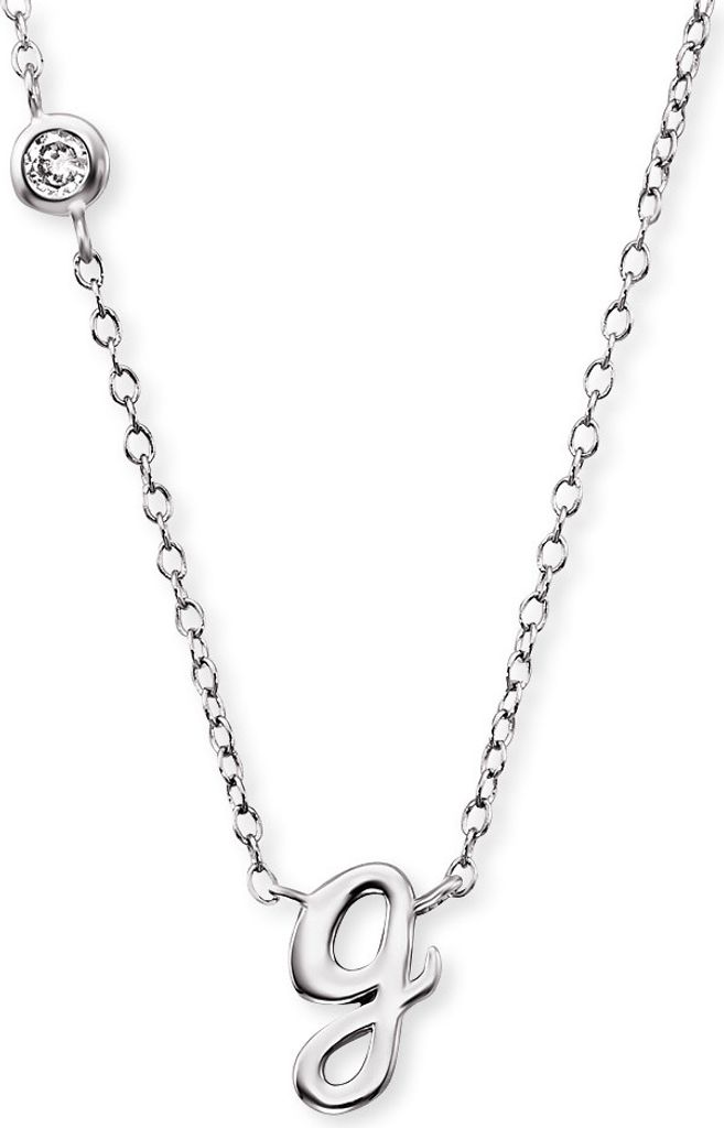 Engelsrufer Buchstaben G Kette Silber ERN-INITIAL-G mit Zirkonia