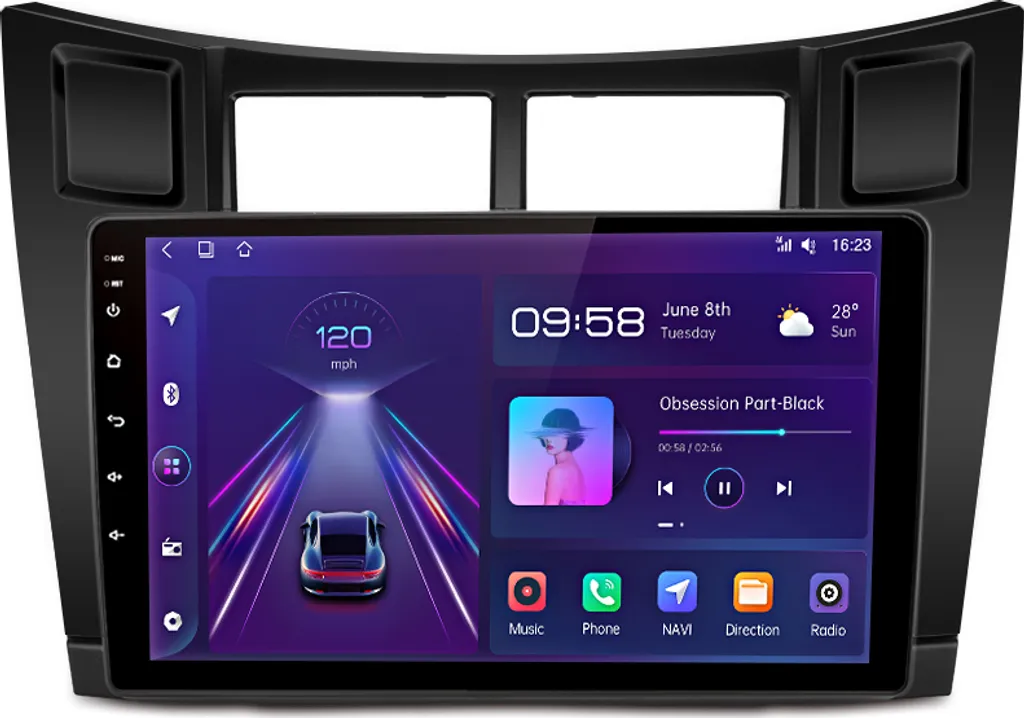 Nuova Vita alla tua Toyota Yaris 2005-2012 | Android 12 & CarPlay