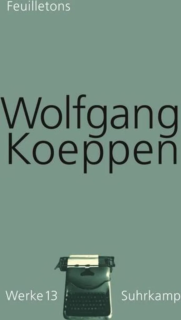 Livre en allemand Feuilletons Werke in 16 Bänden Band 13 cartonné